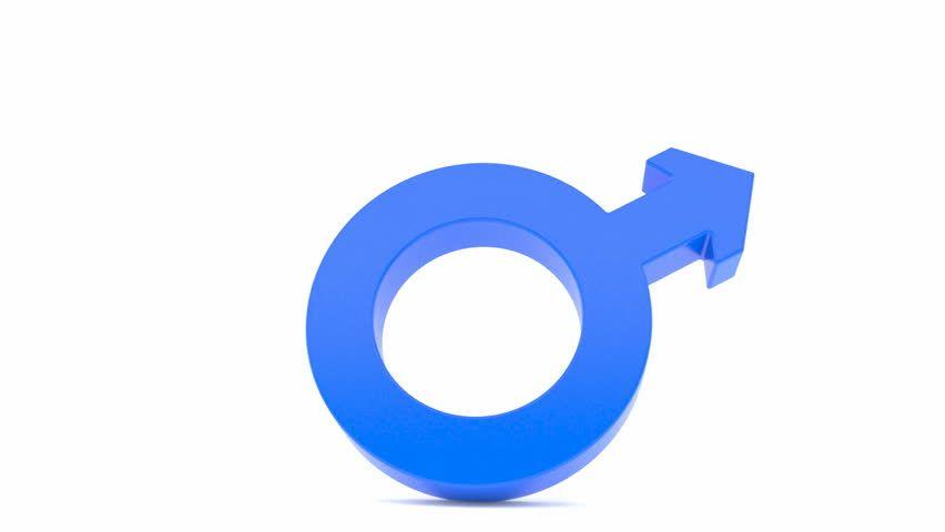 Gender Logo - Male Gender Symbol Appears On Stock Footage Video (100% Royalty-free)  25231802 | Shutterstock