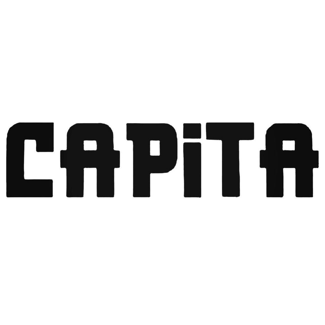 Capita Logo - Capita Text Decal Sticker