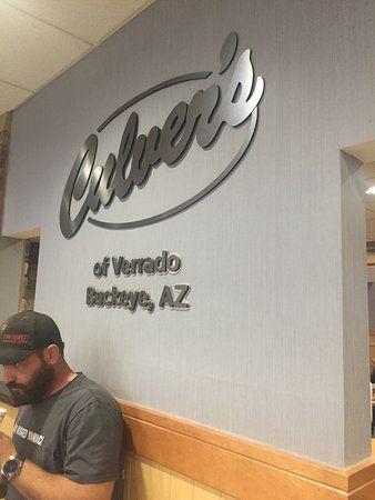 Verrado Logo - Sign logo in dining area - Picture of Culver's, Buckeye - TripAdvisor