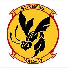 MALS-31 Logo - Marine Aviation Logistics Squadron 31