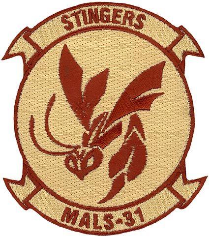 MALS-31 Logo - MARINE AVIATION LOGISTICS SQUADRON 31 (MALS-31) - DESERT