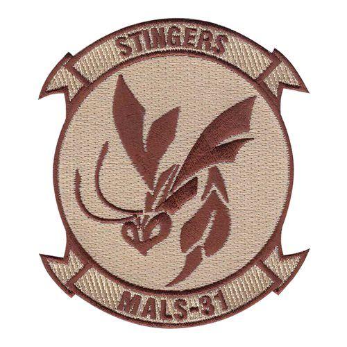 MALS-31 Logo - MALS-31 Desert Patch