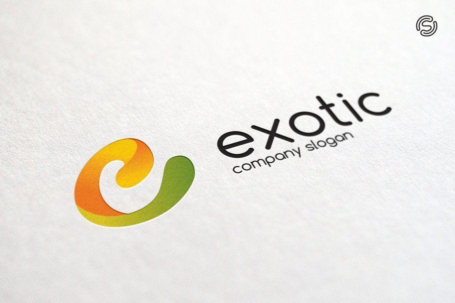 Exotic Logo - Exotic Logo Template