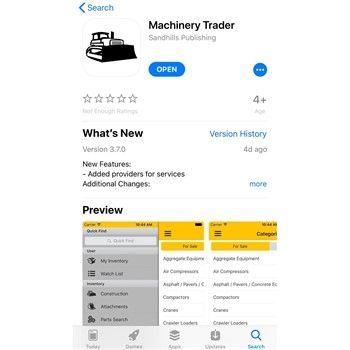 MachineryTrader Logo - Machinery Trader In The Palm Of Your Hand