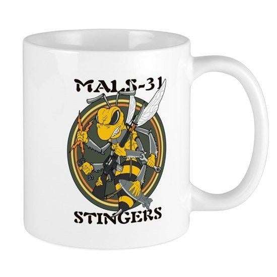 MALS-31 Logo - Mals 31 11 oz Ceramic Mug
