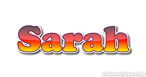 Sarah Logo - Sarah Logo | Free Name Design Tool from Flaming Text