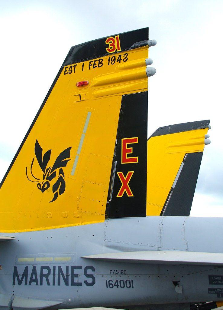 MALS-31 Logo - 164001 F/A-18D MALS-31 EX-31 | MCAS Beaufort, SC (KNBC) Merr… | Flickr