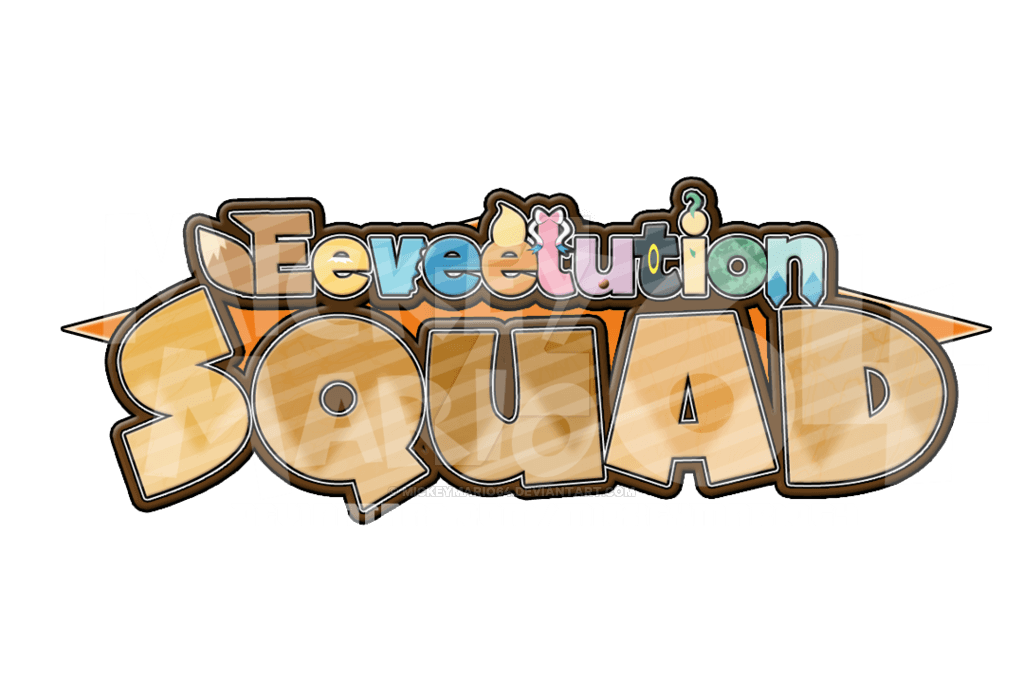 Eeveelutions Logo - Eeveelution Squad (OFFICIAL 2018 LOGO) by MickeyMario64 on DeviantArt
