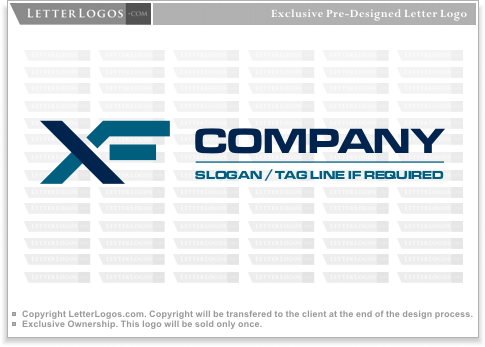 XF Logo - LetterLogos.com - Letter XF Logo ( x-logo-21 )