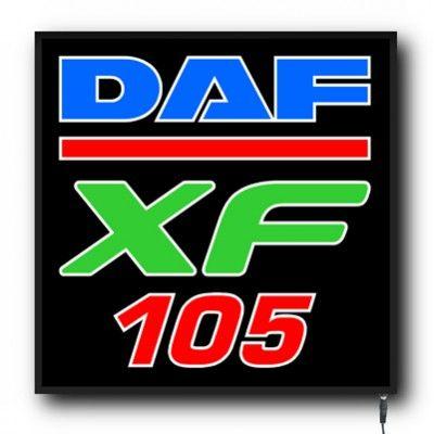 XF Logo - LED DAF XF logo sign