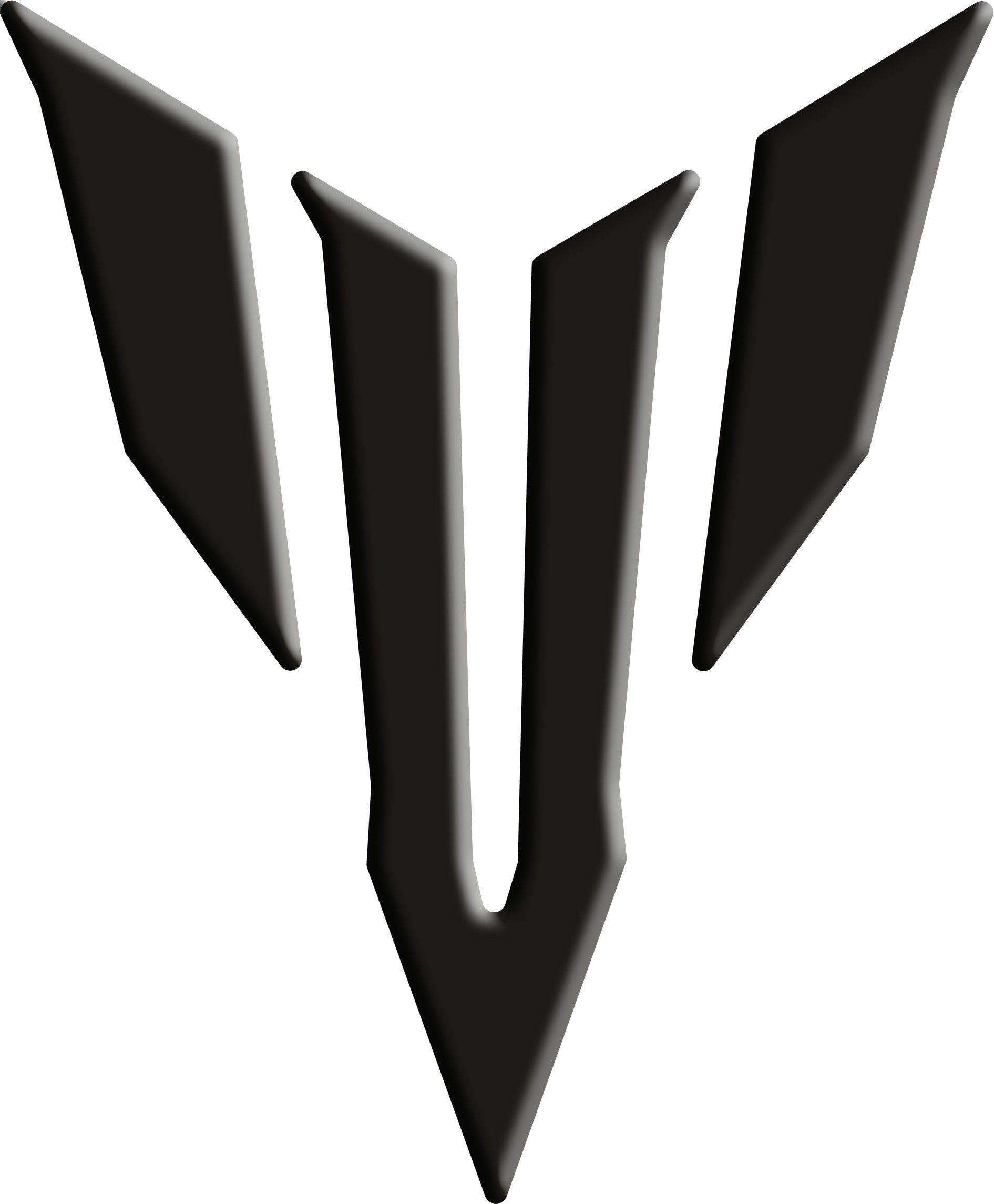 Yammah Logo - Tank Pad Yamaha Logo MT 09 Black®