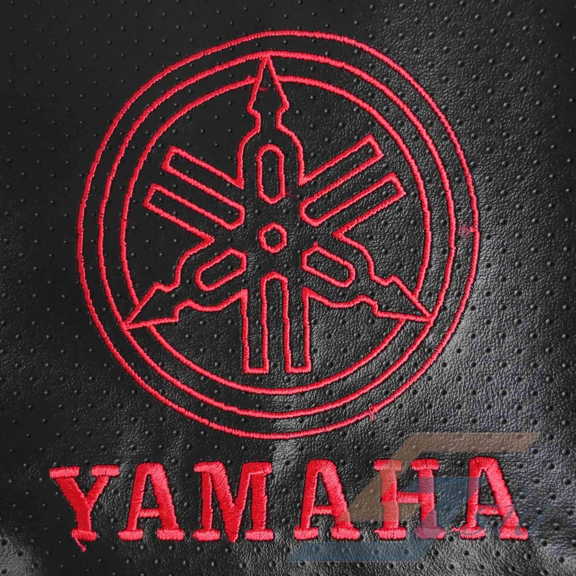 Yammah Logo - Universal Yamaha Logo Seat Cover (Black/Red)