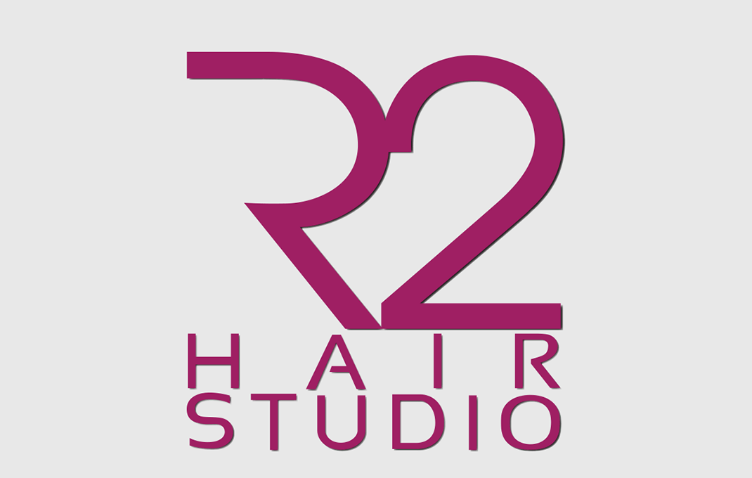 R2 Logo - R2 Hair Studio & Graphic Design Agency
