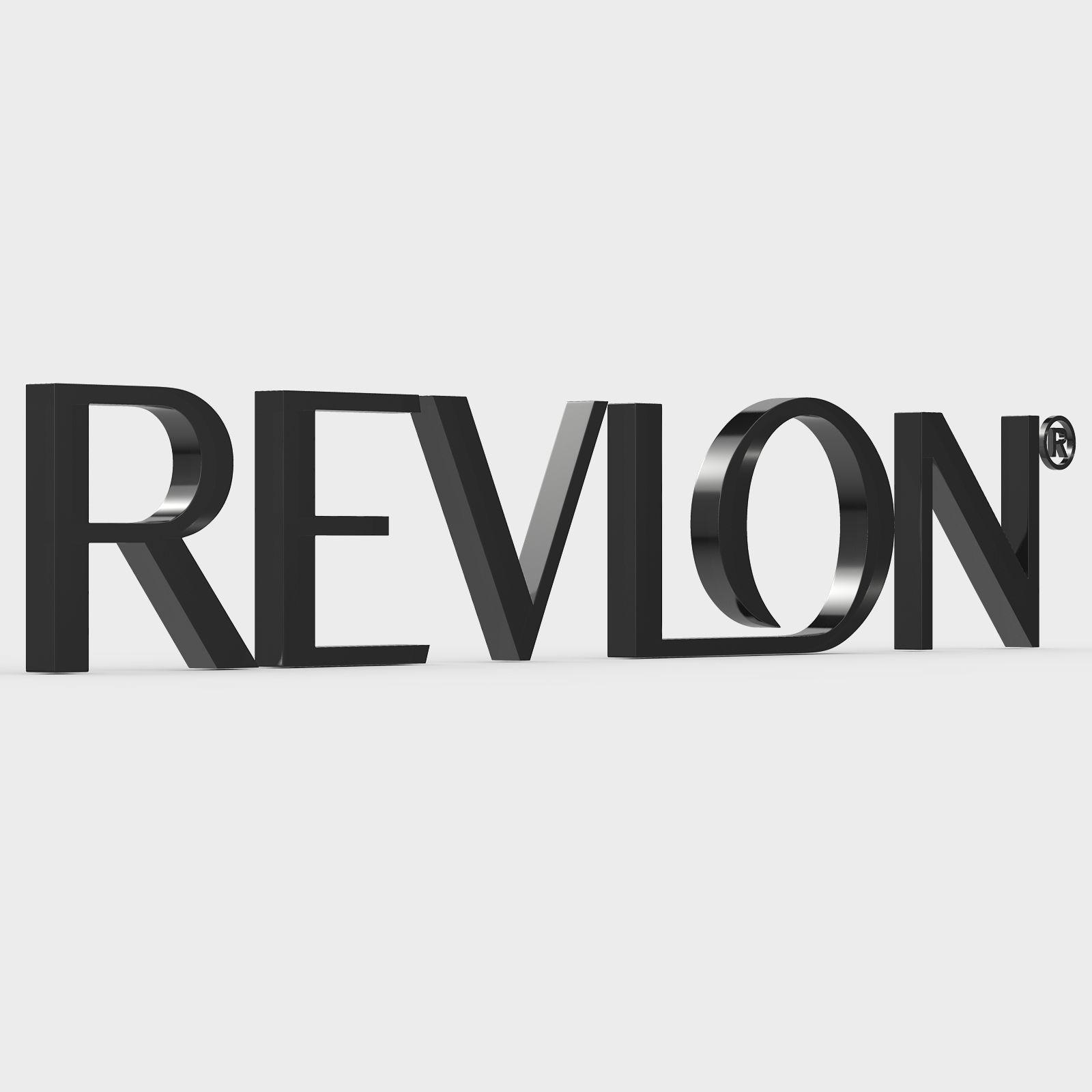 Revlon Logo - revlon logo | 3D model