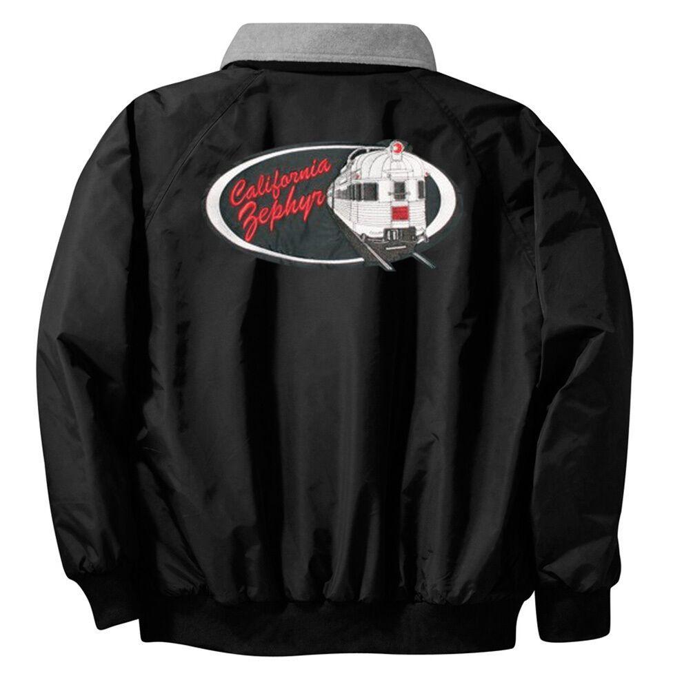 Jackets Logo - Western Pacific California Zephyr Jackets with Front and Rear Logo [15r]