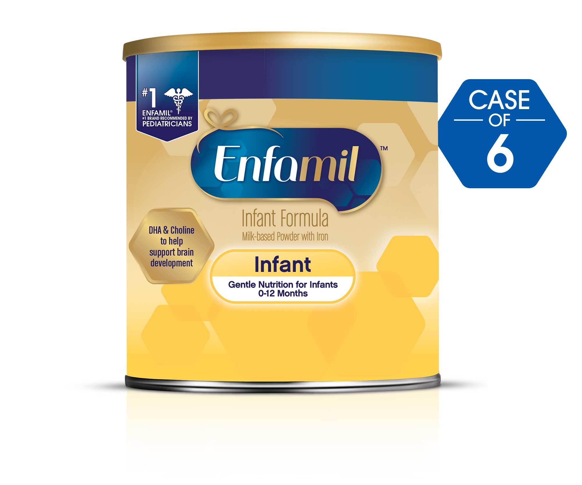 Enfamil Logo - Enfamil Infant Formula, Powder, 12.5 oz Can (Case of 6)