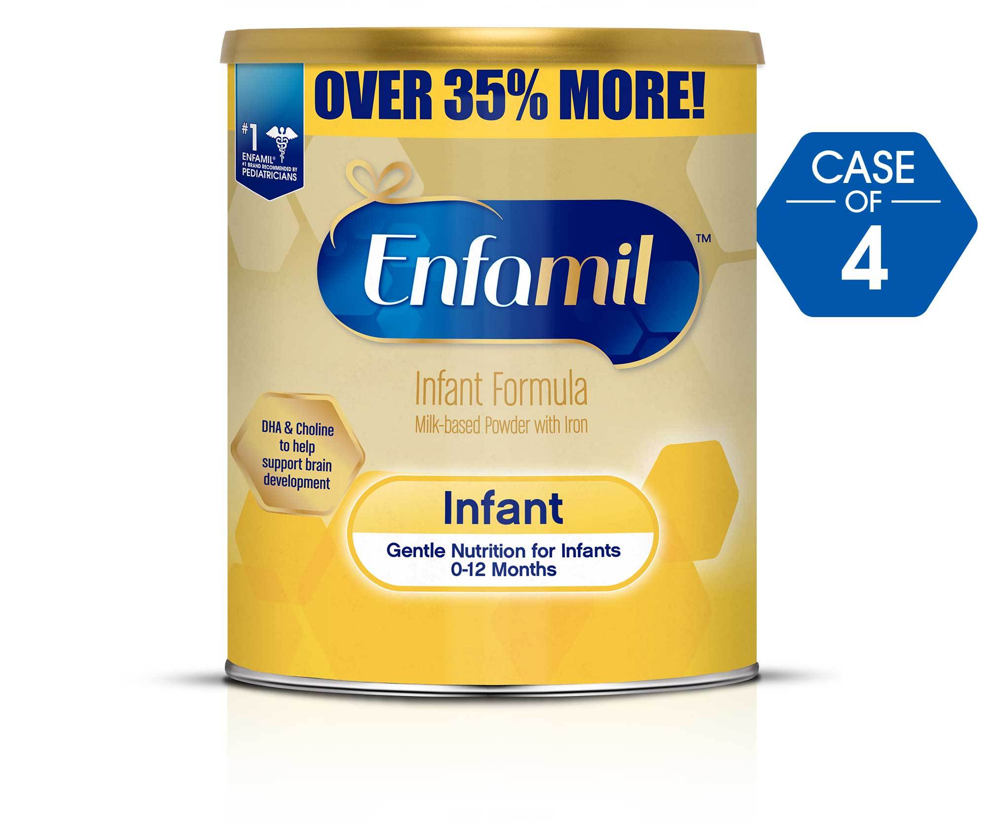 Enfamil Logo - Enfamil Infant Formula, Powder, 30 oz Can (Case 4)