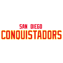 Conquistador Logo - San Diego Conquistadors Logo. Sports Logo History