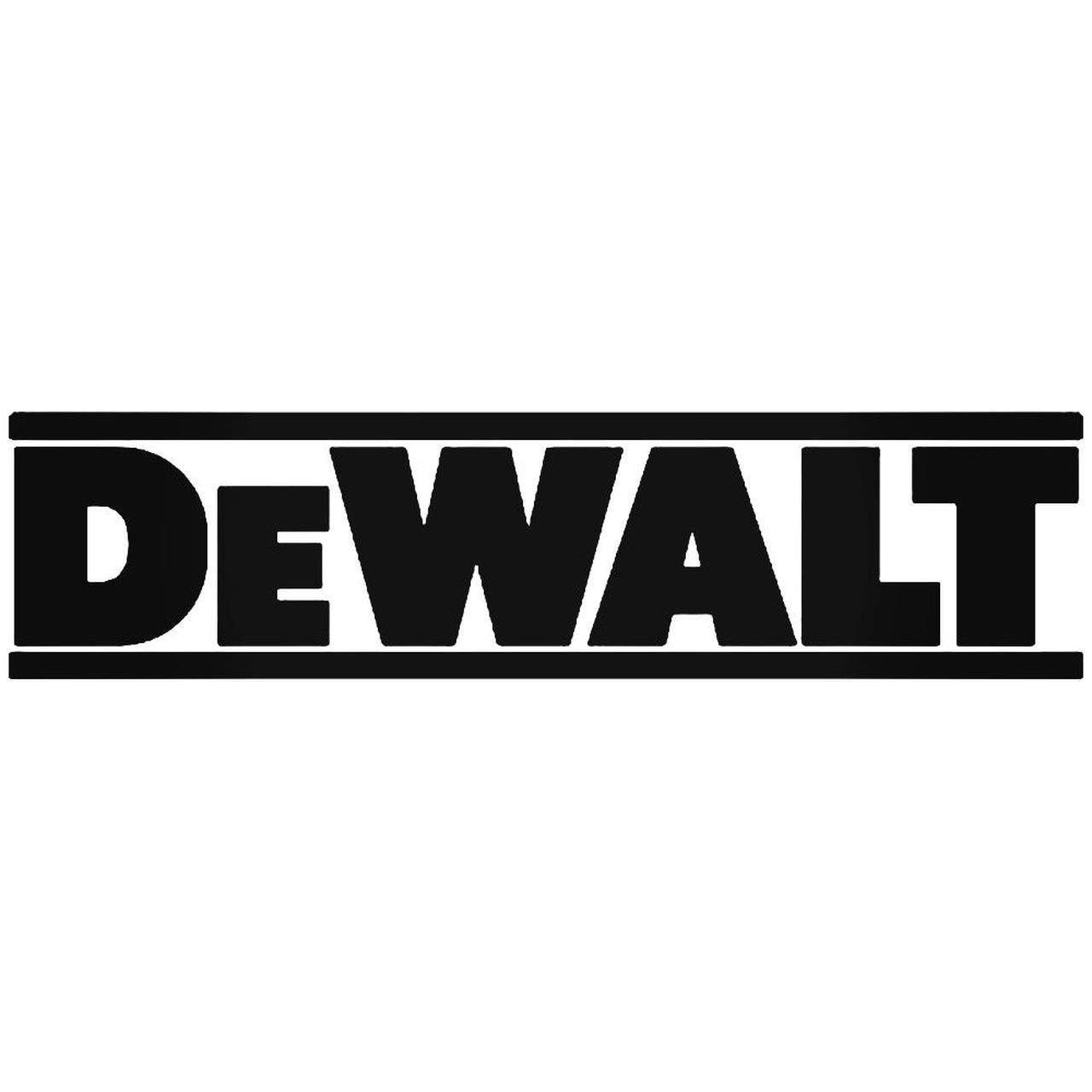 Dewalt Logo - Dewalt Logo Sticker