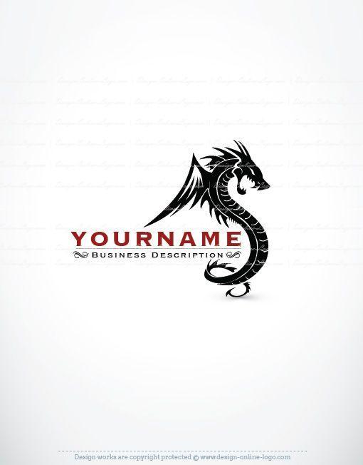 Draon Logo - Exclusive Design: Dragon Logo + Compatible FREE Business Card | Art ...