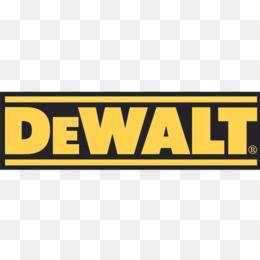 Dewalt Logo - Free download Logo Yellow png