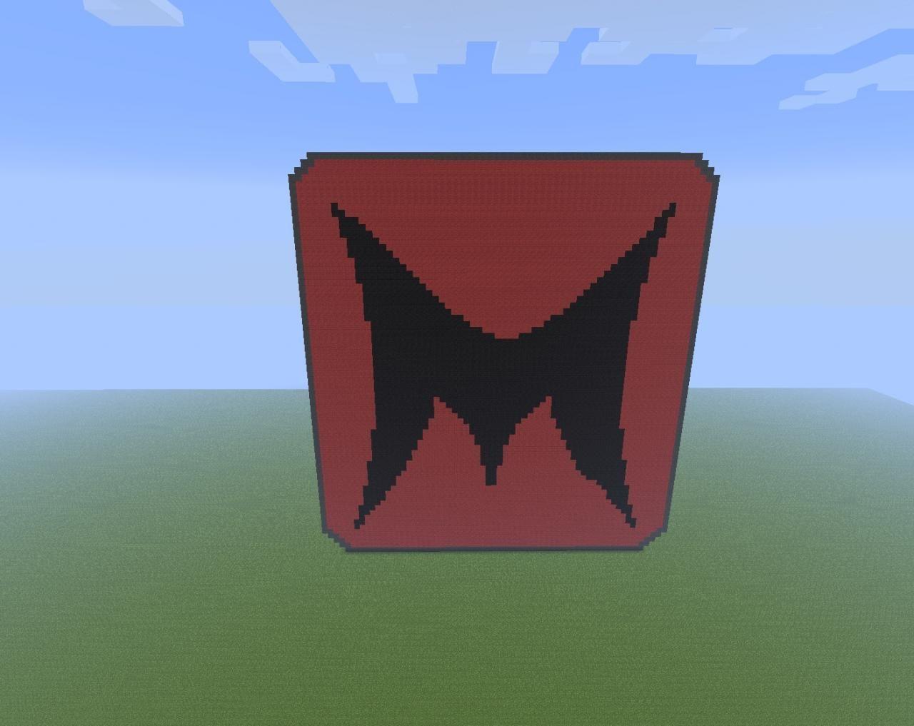 Machinima Logo - Machinima logo pixel art Minecraft Project