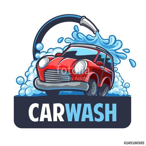 Carwash Logo - CAR WASH LOGO Stock Image And Royalty Free Vector Files On Fotolia