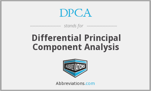 DPCA Logo - DPCA - Differential Principal Component Analysis