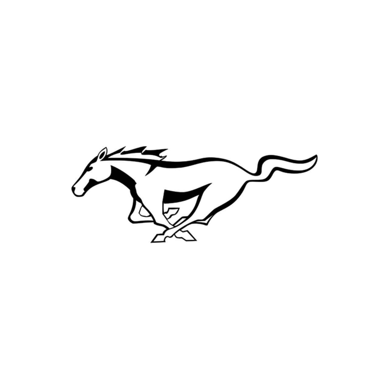 Mustnag Logo - Mustang Logo Vinyl Decal