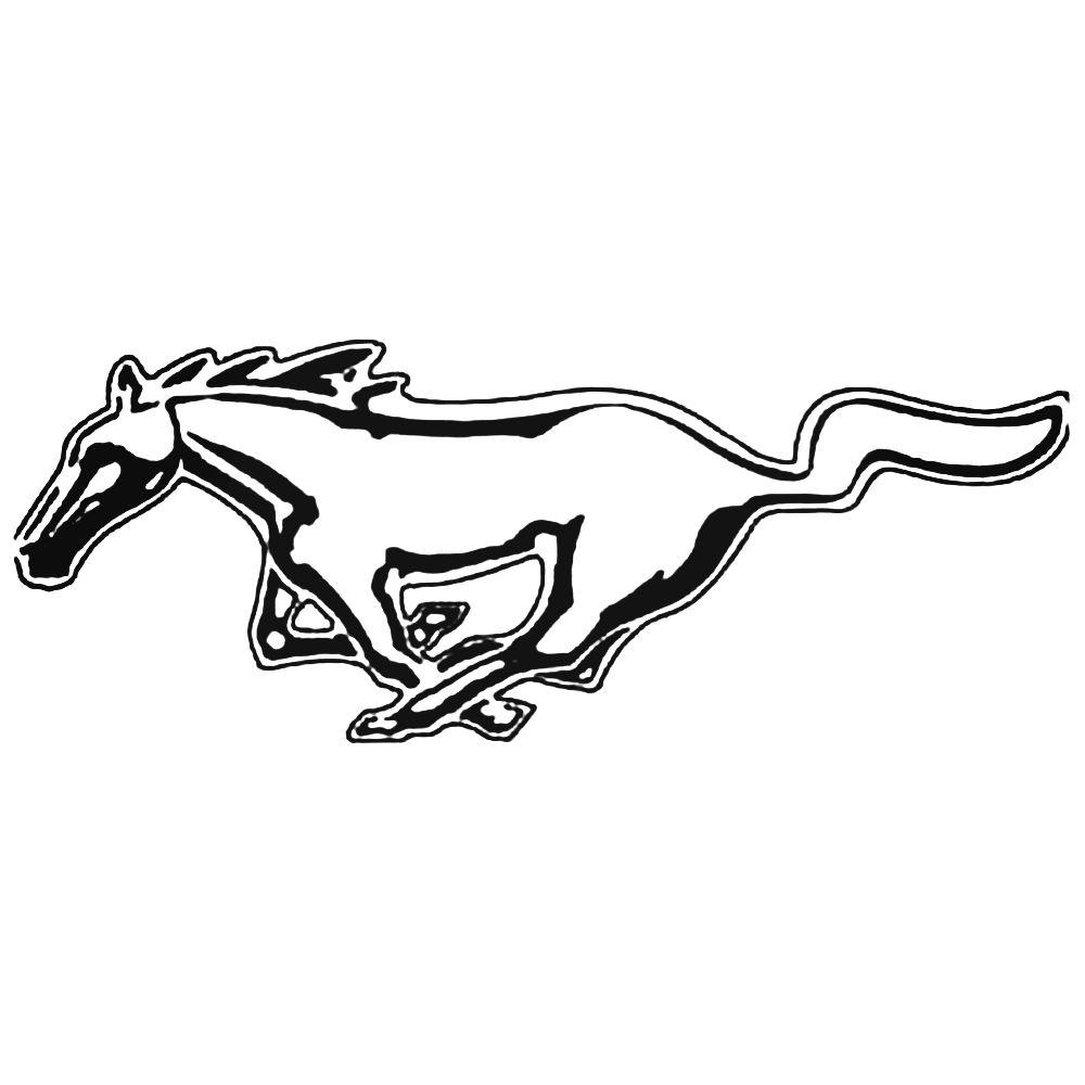 Mustnag Logo - Ford Mustang Logo Decal Sticker