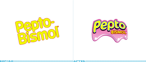 Pepto-Bismol Logo - Brand New: Pink Goo is the New Black