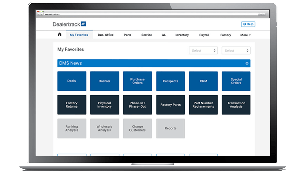 DealerTrack Logo - Dealertrack: DMS Overview