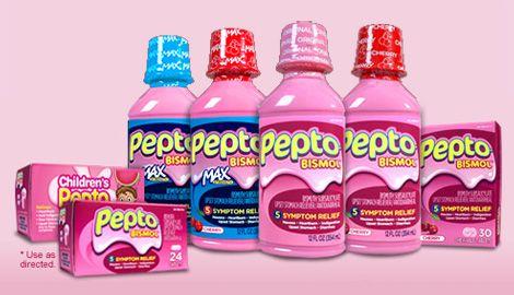 Pepto-Bismol Logo - Brand New: Pink Goo is the New Black