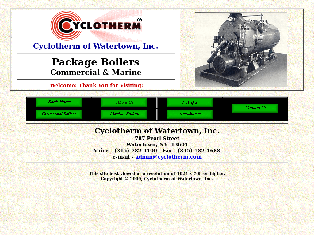 Cyclotherm Logo - Cyclotherm of Watertown Competitors, Revenue and Employees