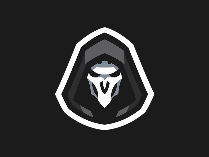 Reaper Logo - Overwatch Reaper Mascot Logo by Tebwist on Dribbble