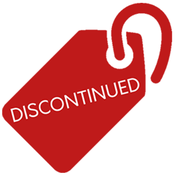Discontinued Logo - Discontinued Products. A redirect page for products that are no