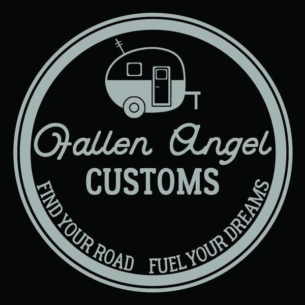 Discontinued Logo - Fallen Angel Customs Camper Logo Unisex Zipper Hoodie ***DISCONTINUED***