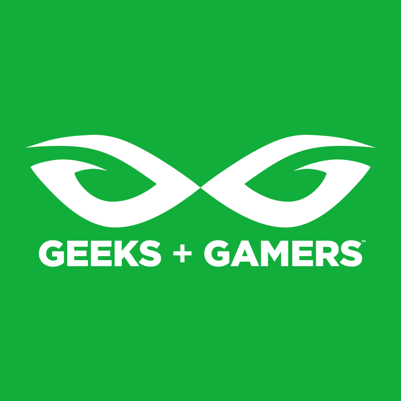 Discontinued Logo - Geeks + Gamers - Official Logo Tee DISCONTINUED