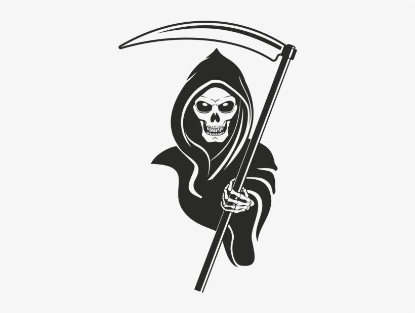 Reaper Logo - Grim Reaper Logo Png - Grim Reaper Black And White - Free ...