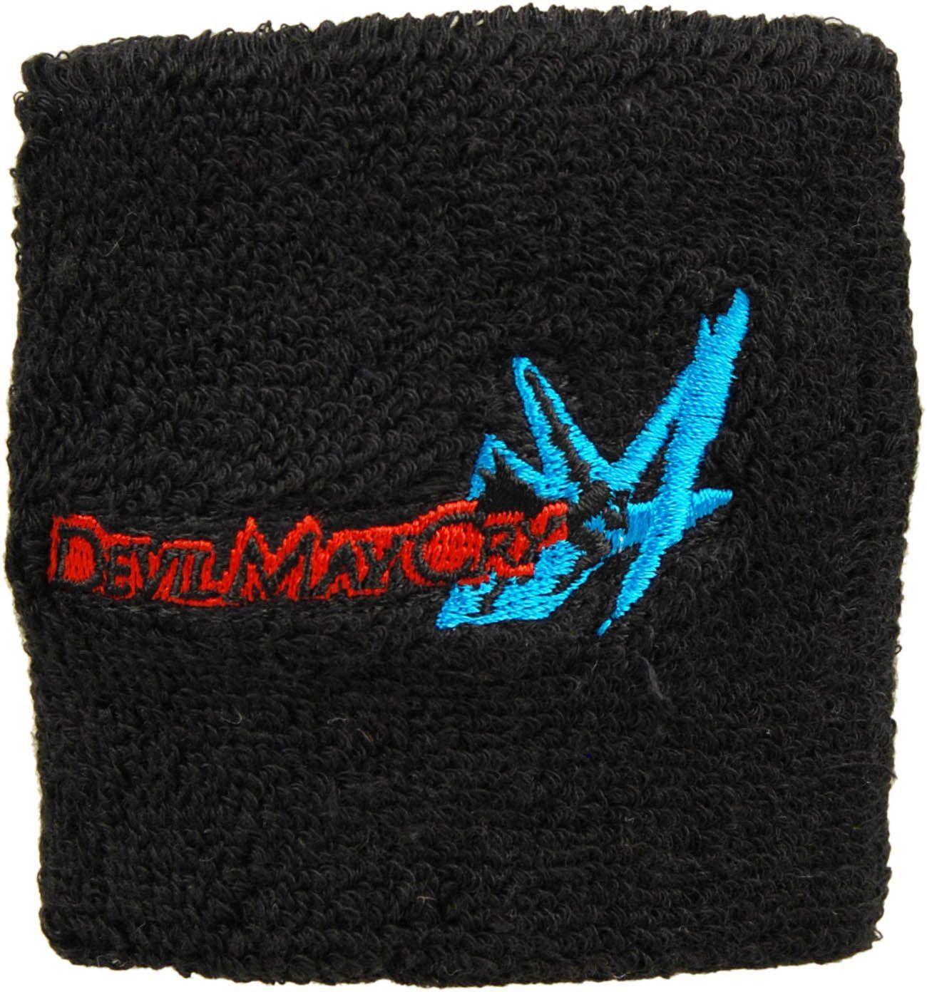 Discontinued Logo - DISCONTINUED – Devil May Cry 4 – Terrycloth Wristband – Logo