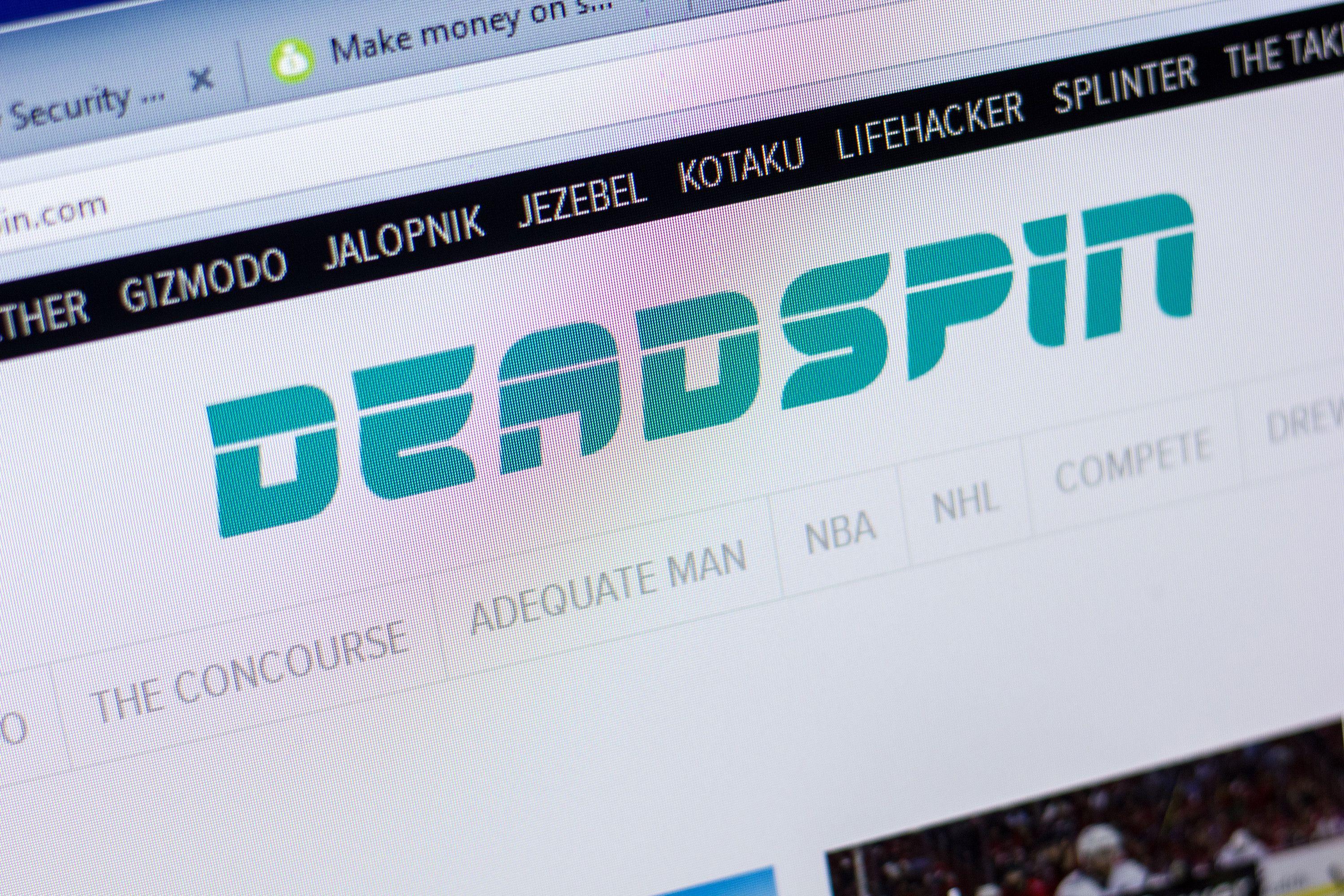 Deadspin Logo - Head of Deadspin, The Onion facing heat from own reporters