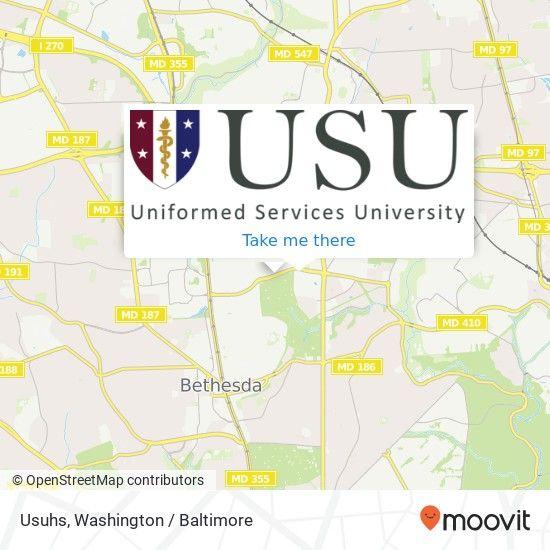 Usuhs Logo - How to get to Usuhs in Bethesda by Bus | Moovit