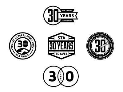 Sta Logo - STA Travel 30th Anniversary Logo Creative by Tyler Anthony on Dribbble