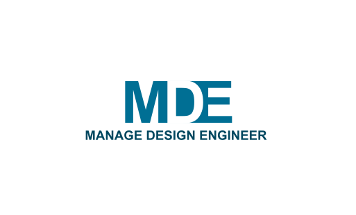 Mde Logo - Modern, Professional, Civil Engineer Logo Design For M D E Acronym