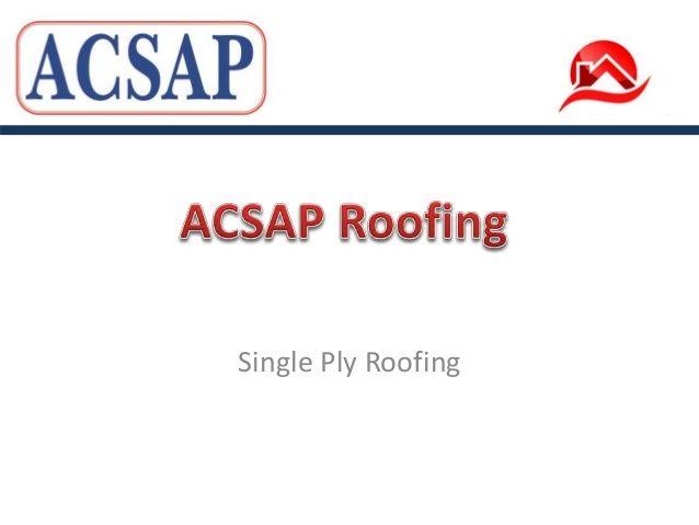 Acsap Logo - ACSAP Roofing - Specialist Single Ply Roofing by ACSAP