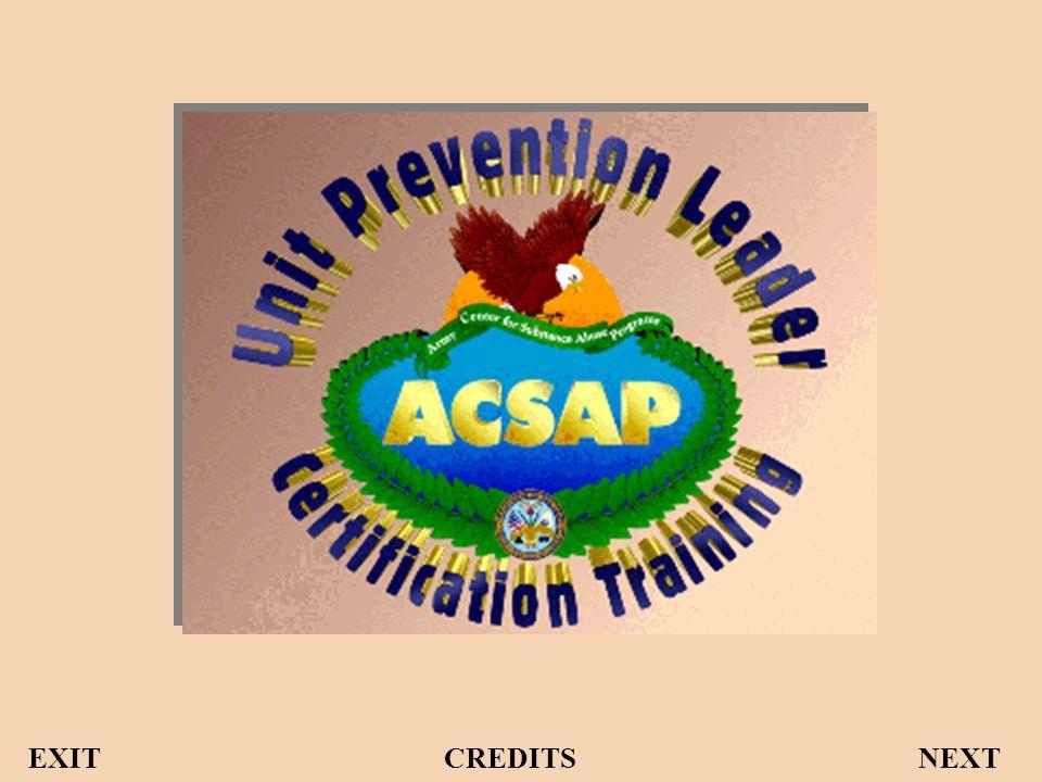 Acsap Logo - EXIT CREDITS NEXT.