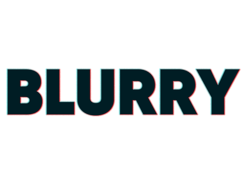 Blurry Logo - Blurry by Ana Realmuto on Dribbble