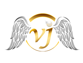 VJ Logo - VJ Hair logo design