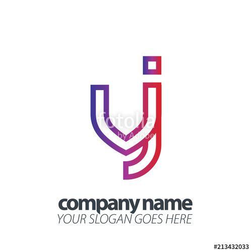 VJ Logo - Initial Letter VJ Linked Design Logo Stock Image And Royalty Free