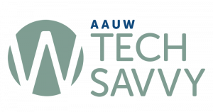 Savvy Logo - AAUW Welcome to Tech Savvy!!
